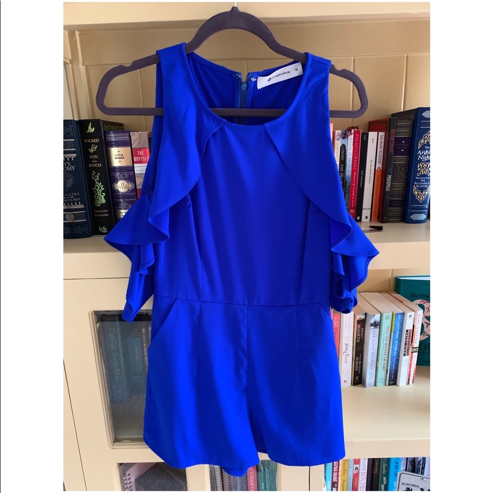 Royal Blue Romper